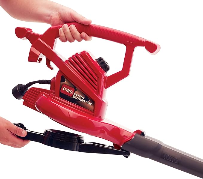 Electric Blower Vac, 250 mph, Red
