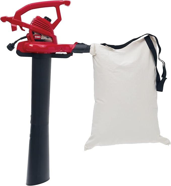 Electric Blower Vac, 250 mph, Red - Image 3