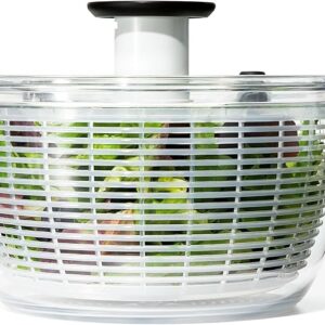 Grips Salad Spinner | Lettuce Spinner | Fruit Washer | Fruit Washing Bowl with Strainer | Vegetable Cleaner | Salad Cleaner | Lettuce Washer